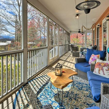 Cozy Home With Fire Pit, Near Great Smoky Mountains! ウェインズビル エクステリア 写真